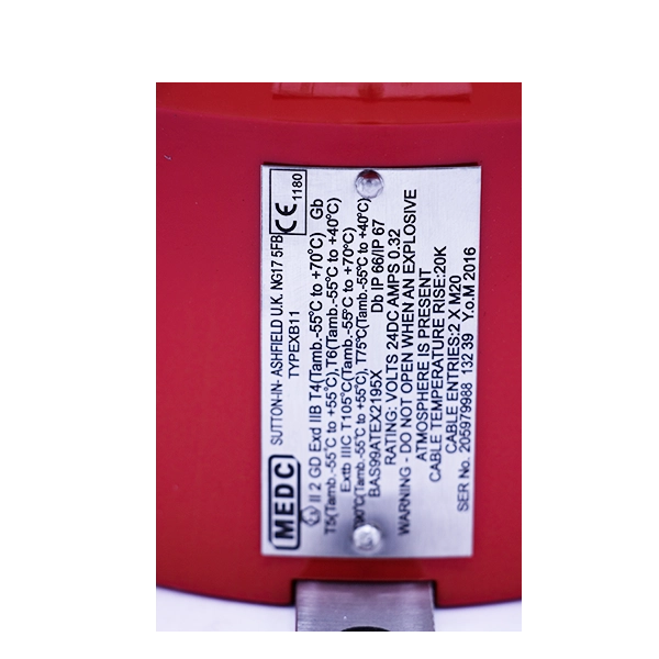 چراغ هشدار ضد انفجار MEDC XB11 - تصویر 3